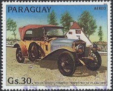 Postzegels Paraguay – 1983 – Auto's (30)