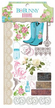 KIT Bo Bunny Prairie Chic western cowboy cowgirl incl. verzending - 4