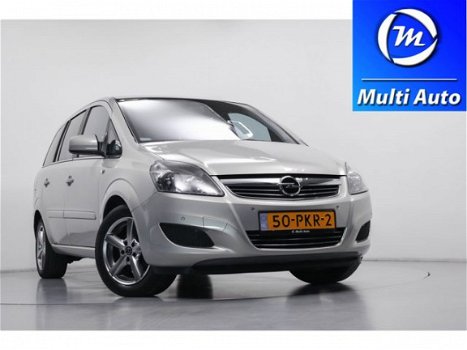 Opel Zafira - 1.8 Edition 7-Persoon Dealer Onderhouden Automaat Navi Airco LMC PDC Trekhaak - 1