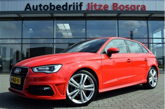 Audi A3 Sportback - 1.2 TFSi Automaat Pro Line S Bi-Xenon, Half Leder, 2x S-Line, Sportstoelen, Full - 1