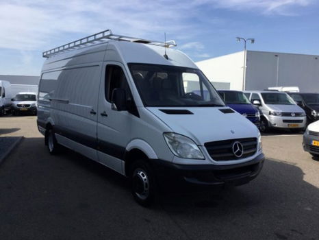 Mercedes-Benz Sprinter - 511 2.2 CDI 432 HD L3 H2 Maxi Dubel Lucht Trekhaak Trap & Imperiaal 3 zits - 1