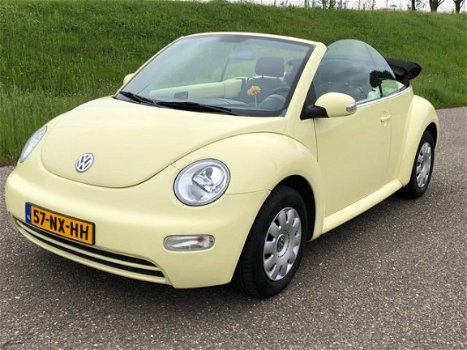 Volkswagen New Beetle Cabriolet - 1.6 Origineel Nederlands / Onderhoudshistorie / Airconditioning - 1