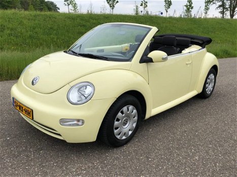 Volkswagen New Beetle Cabriolet - 1.6 Origineel Nederlands / Onderhoudshistorie / Airconditioning - 1