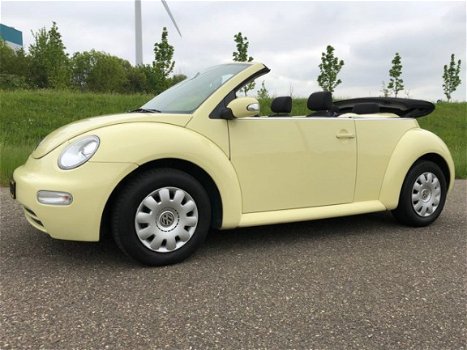 Volkswagen New Beetle Cabriolet - 1.6 Origineel Nederlands / Onderhoudshistorie / Airconditioning - 1