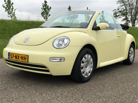 Volkswagen New Beetle Cabriolet - 1.6 Origineel Nederlands / Onderhoudshistorie / Airconditioning - 1