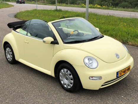 Volkswagen New Beetle Cabriolet - 1.6 Origineel Nederlands / Onderhoudshistorie / Airconditioning - 1