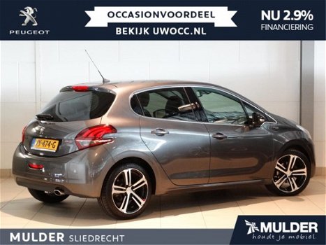 Peugeot 208 - GT-LINE 1.2 PT.110pk H6 5-DEURS NAVI | USB | HALF LEDER | CLIMA - 1