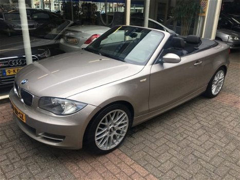 BMW 1-serie Cabrio - 118i HIGH EXECUTIVE 145 PK LEDER 18 INCH NED AUTO - 1