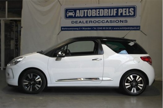 Citroën DS3 - 1.6 So Chic in Black Clima, Leder, Stoelverw, Pdc, Zwarte hemel, Lm velgen, Enz PRIJS - 1