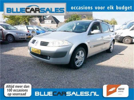 Renault Mégane Grand Tour - 1.6-16V Tech Line , AIRCO, CRUISE CONTROLE, APK 04-09-2020 , NAVI, NIEUW - 1