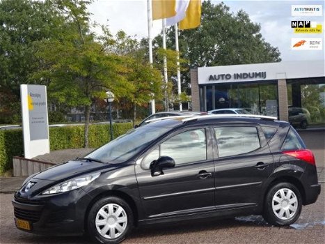 Peugeot 207 - 1.6 HDI diesel SW, bj.2011, zwart metallic, airco, NAP uitdraai met 239085 km.en APK t - 1