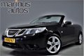 Saab 9-3 Cabrio - 2.0T 176pk Vector Automaat Leer/Xenon/Navi/Pdc/123dkm - 1 - Thumbnail