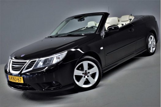 Saab 9-3 Cabrio - 2.0T 176pk Vector Automaat Leer/Xenon/Navi/Pdc/123dkm - 1