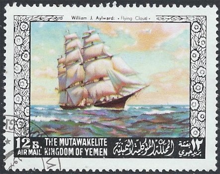 Postzegels Koninkrijk Jemen - 1968 - Schilderijen (12) - 1
