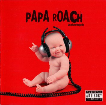 CD Papa Roach ‎– Lovehatetragedy - 1