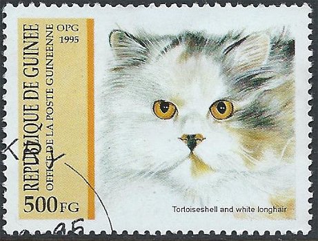 Postzegels Guinee, Republiek - 1995 - Katten (500) - 1