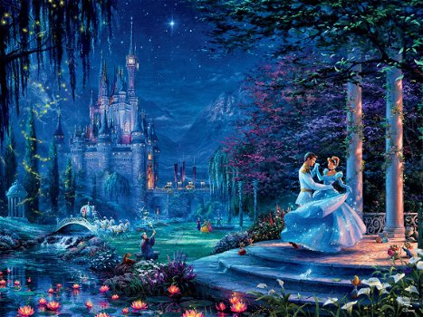 Ceaco - Disney Dreams Collection Cinderella - 4 x 500 Stukjes Nieuw Schade - 2