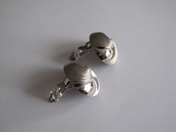 Zilveren oorbellen knoopmodel 2.2 cm - Afbeelding 8