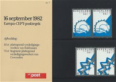 Postzegels Nederland - 1982 - Europa – Historische gebeurtenissen (mapje)