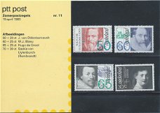 Postzegels Nederland - 1983 - Zomerzegels (mapje)