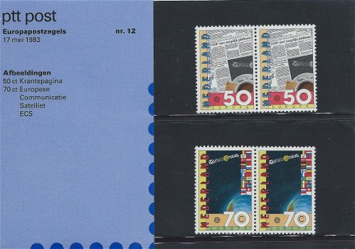 Postzegels Nederland - 1983 - Het menselijk vernuft (mapje) - 1