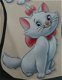 3D plaatjes --- DISNEY --- ARISTOCATS KITTEN met een ROZE STRIK - 2 - Thumbnail