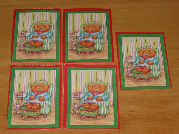 3D plaatjes --- BEER ZIT LEKKER in de LUIE STOEL - nr. 1