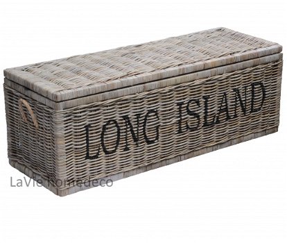 Grote kist riet Long Island - 1