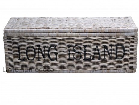 Grote kist riet Long Island - 2