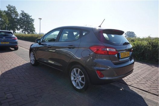 Ford Fiesta - 1.0 EcoBoost 100pk Titanium AUTOMAAT 1E EIG NAVI CRUISECONTROL PARKEERSENSOREN BLUETOO - 1