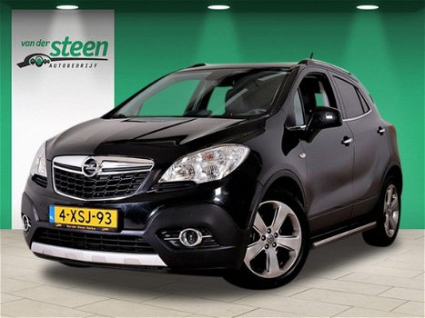 Opel Mokka - 1.4 T COSMO AUTOMAAT NAVIGATIE CAMERA LEDER ECC SCHUIFDAK BLUETOOTH PDC LMV18 TREKHAAK - 1