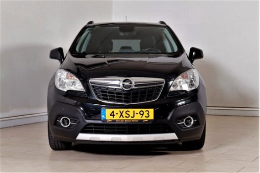 Opel Mokka - 1.4 T COSMO AUTOMAAT NAVIGATIE CAMERA LEDER ECC SCHUIFDAK BLUETOOTH PDC LMV18 TREKHAAK - 1