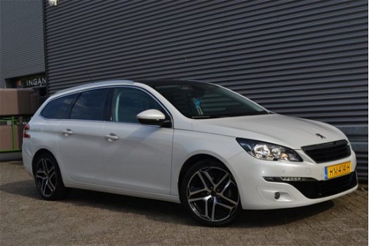 Peugeot 308 SW - 1.6 BlueHDI Blue Lease Pack Airco Pano. Dak Nav. M.2016 + Inruil Mogelijk - 1