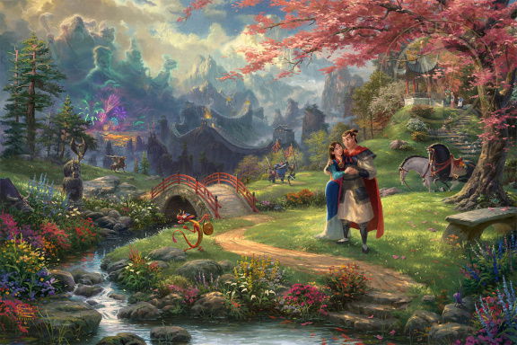 Ceaco - Mulan Blossoms of Love - 750 Stukjes Nieuw - nr. 1
