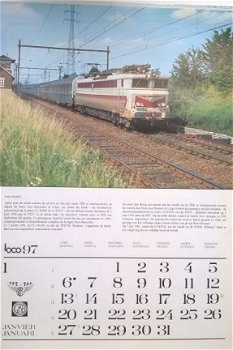 50 foto's van treinen kalender 93 / 95 / 96 / 97 / 99 - 4