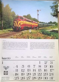 50 foto's van treinen kalender 93 / 95 / 96 / 97 / 99 - 5