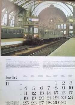 50 foto's van treinen kalender 93 / 95 / 96 / 97 / 99 - 6