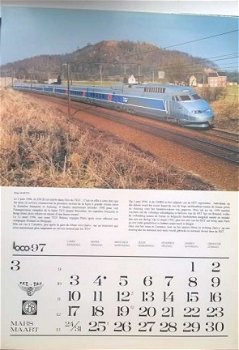 50 foto's van treinen kalender 93 / 95 / 96 / 97 / 99 - 7