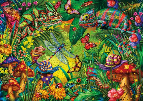 Buffalo Games - Tropical Forest - 500 Stukjes Nieuw - nr. 1
