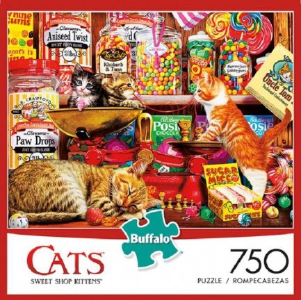 Buffalo Games - Sweet Shop Kittens - 750 Stukjes - Afbeelding 2