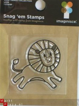 OP=OP imaginisce clear stempel lion GERESERVEERD - 1