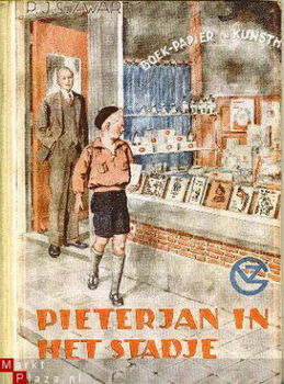 Zwart, P.J.S; Pieterjan in het stadje - 1