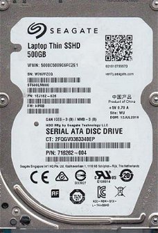 500GB 6G SATA-3 2.5" SSHD | Seagate ST500LM000 | 30 stuks