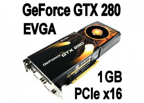 nVidia GeForce GTX 280 1GB PCIe x16 VGA | 2xDVI | Windows 10 - 1