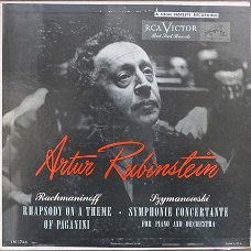 Artur Rubinstein -   Rachmaninoff* ･ Szymanowski* ‎– Rhapsody On A Theme Of Paganini ･ Symphonie Con