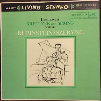 Artur Rubinstein - Beethoven* - Rubinstein*, Szeryng* ‎– Beethoven - 