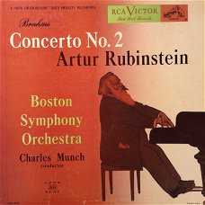 Artur Rubinstein  -  Brahms* / Artur Rubinstein* - Boston Symphony Orchestra, Charles Munch ‎– Conce