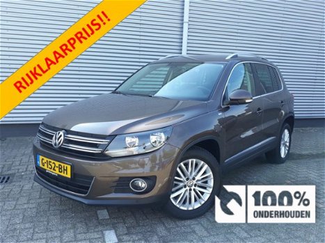 Volkswagen Tiguan - 1.4TSi Sport&Style RIJKLAAR 100% onderhouden automatische airconditioning, full - 1