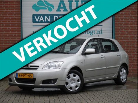 Toyota Corolla - 1.6 VVT-i Linea Sol 5 Drs Lage Km Rijklaar APK 7-2020 - 1