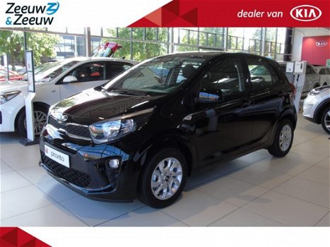 Kia Picanto - 1.0 DynamicLine | Navi | Cruise control | Lichtmetalen velgen | Voorbereiding voor And - 1